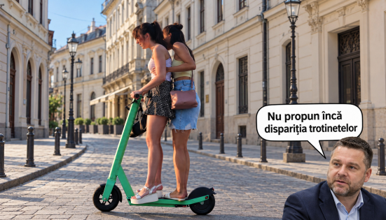 Trotinetele electrice, reguli noi in Bucuresti